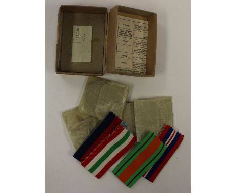 WW2 British Medal group to 1771142 Clp. K Giles RAF: 1939-45 Star, Italy Star, War Medal and Defence Medal. In original box i