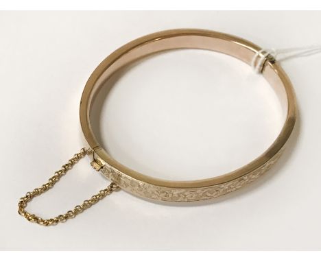 9CT VINTAGE BANGLE 10 GRAMS