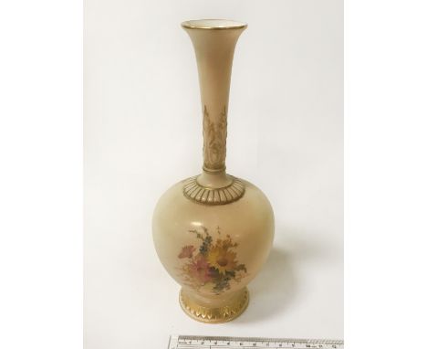 EARLY ROYAL WORCESTER VASE -23CMS