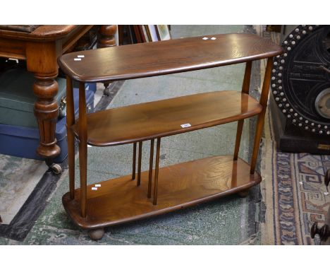 An Ercol three tier trolley.