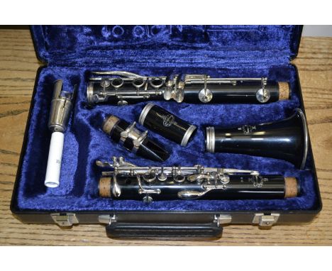 A Buffet clarinet cased