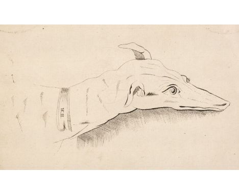 * Howitt (William, Samual, circa 1765 -1822). Portraits of Hunting dogs, circa 1790, seven pen and black ink studies on laid 