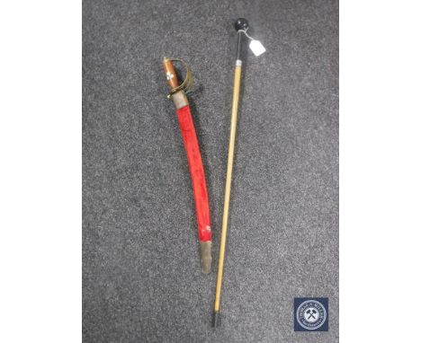 A sword-stick and an Indian sword (2)