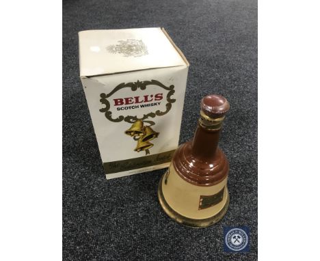A boxed Bells 75cl Scotch Whisky decanter -  The Celebration Scotch
