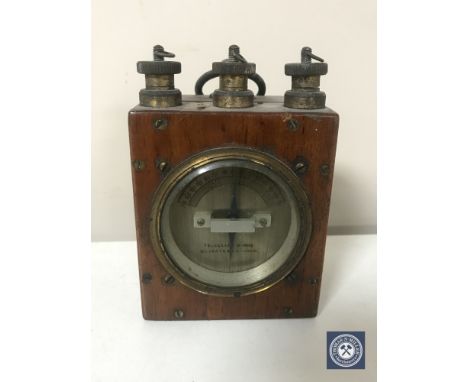 An antique Galvanometer by The Telegraph Works London 