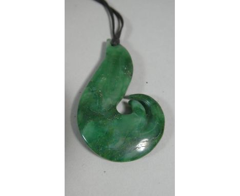 A South Pacific Jade Pendant 