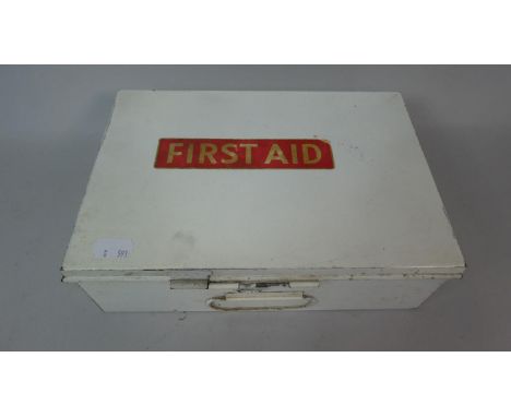 A Vintage First Aid Tin 