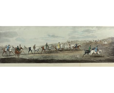 After Sutherland et alEquestrian Prints: A collection of 7 coloured Prints including Epsom (running); Ascot Heath (preparing 