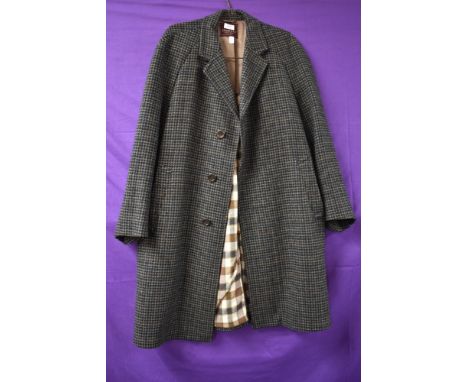 A vintage Dunn and co gents wool/wool blend overcoat.