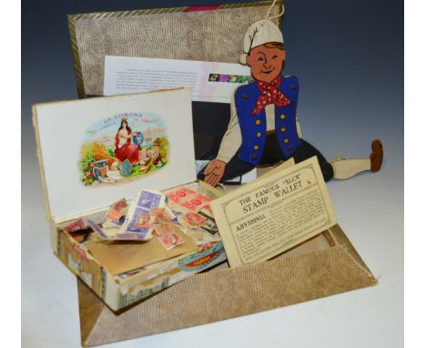Ephemera - an early to mid 20th century wooden marionette in the form of a Dutch Boy dressed in traditional clothing; First D