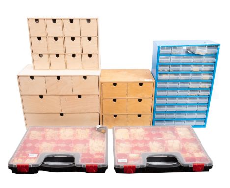 A collection of model ship spares and parts. Mostly 1:700 scale noting hulls, guns, lifeboats plus fixtures and fittings etc,