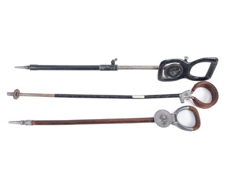 A group of six various vintage shooting sticks (6) 