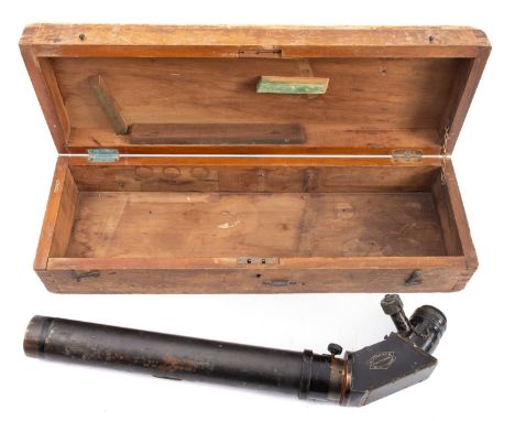 A 'Power 7 Telescope for High Angle Gun', maker W Ottway & Co Ltd, London,  signed as per title and dated '1933'  and numbere