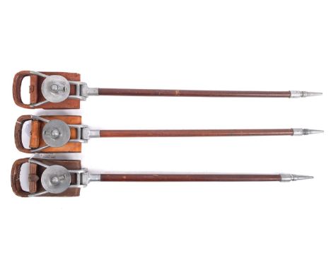 A group of six various vintage shooting sticks (6) 