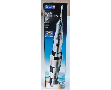 Revell 1/96th scale plastic kit for a Apollo Saturn V, appears as issued in the original box 