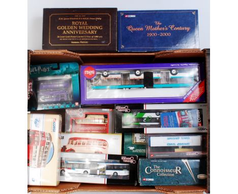Collection of mixed modern issue, Corgi, EFE, Siku and other Public Transport Vehicles, to include London Passenger Bedford K