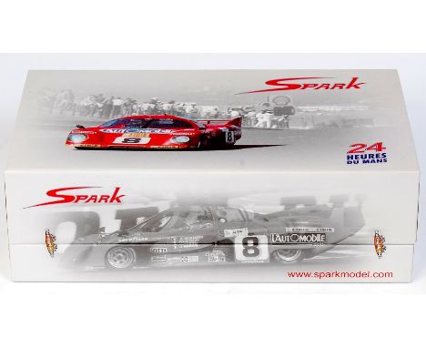 Spark Models Minimax 1/18th scale model of a Rondeau M379 C, No.2 2nd Le Mans 1981, model number 18S033, appears as issued in