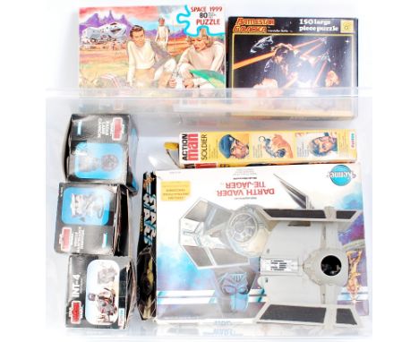 Star Wars, Sci-Fi and Action Man mixed collectables group, to include Star Wars Kenner No.93430 Vehicle Maintenance Energizer