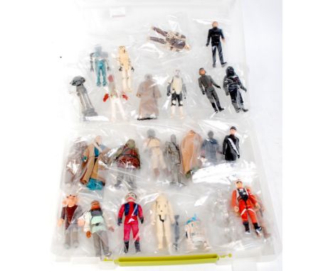 26 assorted loose Star Wars Kenner Action Figures, to include R2D2, C3PO, Nien Nunb, Luke Skywalker and others