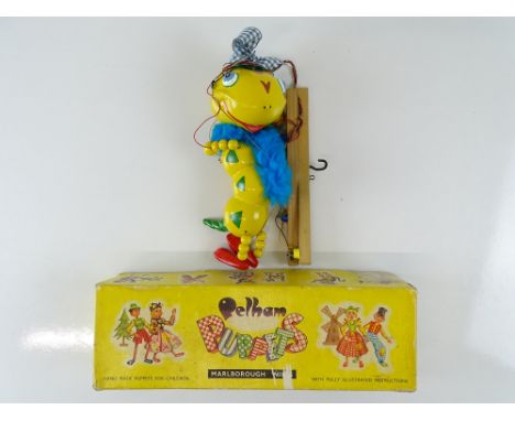 A vintage PELHAM puppet 1963 SL63 Katie Caterpillar - refurbished / restored to a good standard with a 1970s controller in F/