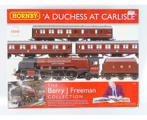 A HORNBY R2985 'A Duchess at Carlisle' Train Pack from The Barry J Freeman Collection containing a Duchess Class steam locomo