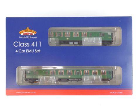 A BACHMANN OO Gauge 31-426 4CEP 4-car EMU in BR Southern Region green livery - VG/E (looks barely used) in VG box