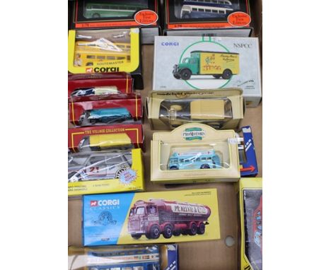 A COLLECTION OF ASSORTED CORGI AND OTHER DIE-CAST VEHICLES including, 24301 McKelvie & Co Leyland Octopus Elliptical Tanker S