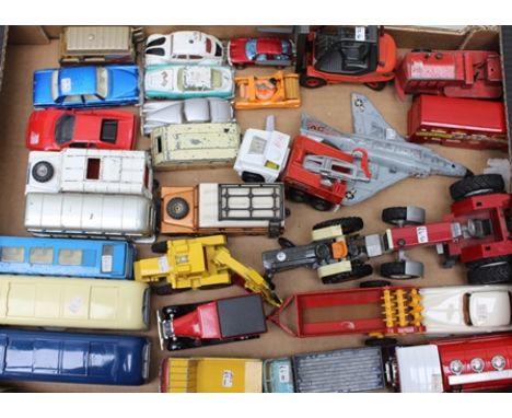 ASSORTED DIE-CAST VEHICLES to include four coaches, Corgi Land Rover 109 LWB, another Die-cast model of a Land Rover 109, Ast