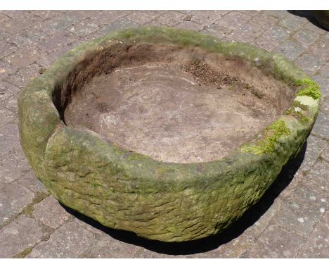 Stone trough 103 x 93cm and 11cm high