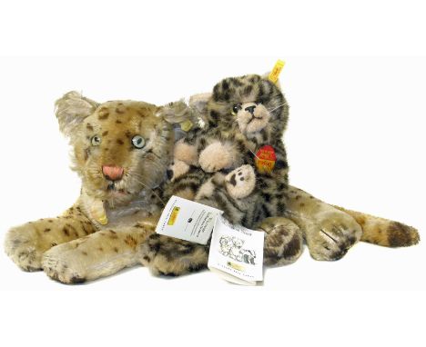 Steiff Leopard and cub