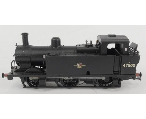 A Bachmann Branchline OO gauge class 3F Jinty tank locomotive, 0-6-0, 47500, BR black late crest, 32-232, boxed. 