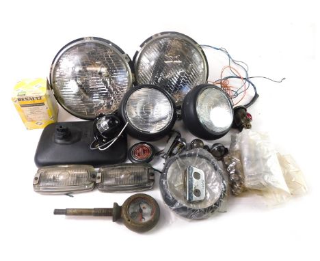 Automobile head lamps. 