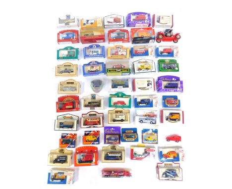 Diecast vehicles, to include Corgi Cadbury's Bournville Chocolate van, Days Gone Royal Mail, Solido Kodak van, Matchbox, etc.