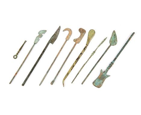Roman group of Medical Tools, C. 2nd - 3rd Century AD.

 An interesting group of Roman medical tools; possibly used by the mi