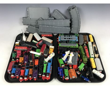 A quantity of Thomas the tank engine models etc