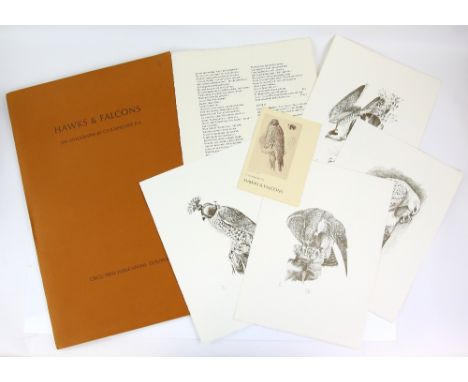 Charles Frederick Tunnicliffe RA (British, 1901-1979), Hawks and FalconsThe complete portfolio of ten lithographs printed in 