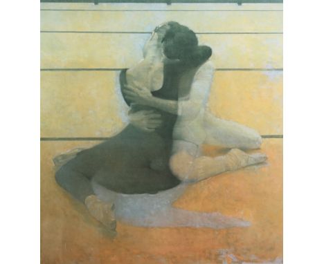 Robert Heindel, 1938-2005, ballet dancers, signed limited edition print, 34/500, 45.5cm x 41.5cm,.           Please see ewban