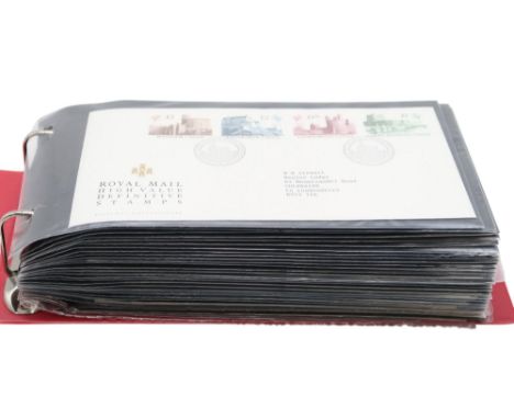 FIRST DAY COVERS; a ring binder of Royal Mail first day covers&nbsp; Condition Report:Available upon request