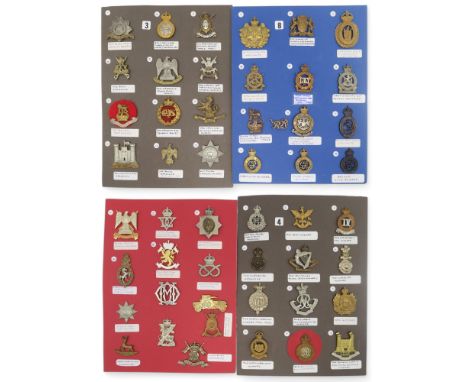 Cavalry/infantry cap badges, to include the 17th/21st Lancers, 5th Royal Irish Lancers, 22nd Dragoons, Royal Gloucestershire 