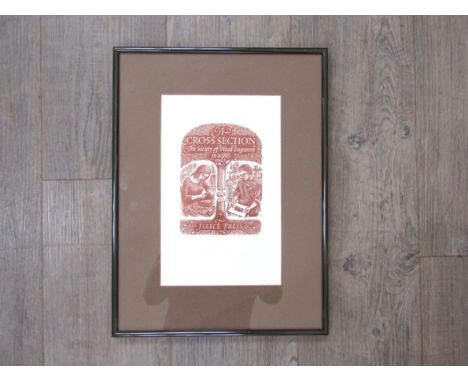 MICHAEL RENTON (1934-2001):"A Cross section - The Society of Wood Engravers in 1988". Wood engraving. Original title page eng