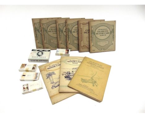 CIGARETTE CARDS - FOURTEEN SETS  comprising Player, 'Motor Cars, A Series', 1936 (50/50), in adhesive album; Player, 'Motor C
