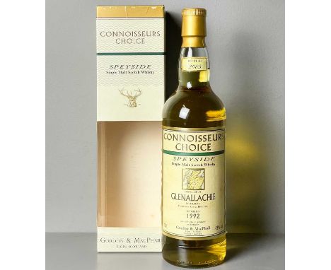 GlenAllachie 1992 Speyside single malt Scotch whisky, distilled 1992 and bottled 2005, 43% 70cl, with Gordon &amp; MacPhail C