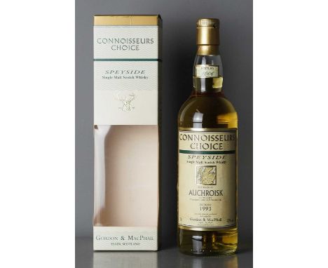 Auchroisk, 1993 Speyside single malt Scotch whisky, distilled 1993 and bottled 2006, 43% 70cl, with Gordon &amp; MacPhail Con
