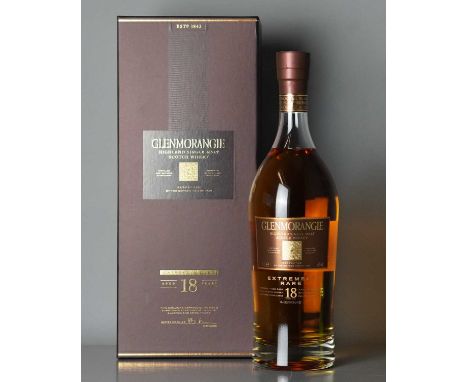 Glenmorangie, 18 year old, Glenmorangie High Single Malt Scotch whisky, extremely rare, 18 years old, 70cl, 43%, in presentat
