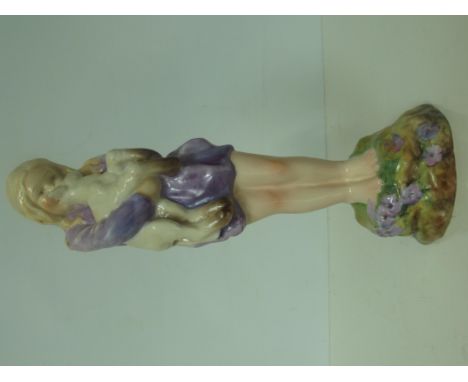 Royal Worcester figure 'Spring' modelled by F.G Doughty, height 22cm 