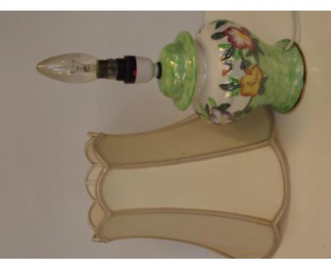 Lustre mailing lamp with shade