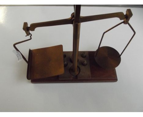 Set of vintage GPO balance scales