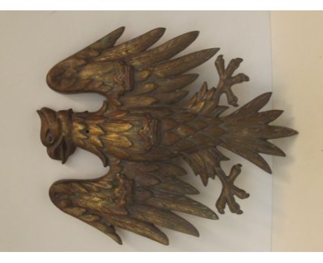 Large bronze Barclays advertisement eagle 52cm x 45cm