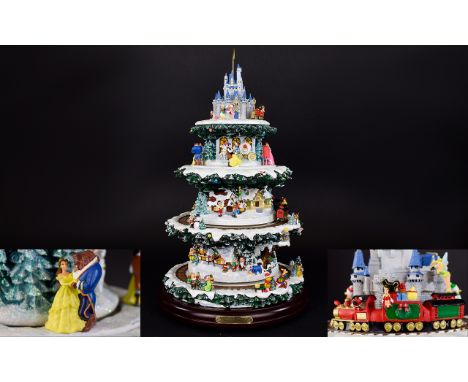 The Wonderful World Of Disney Christmas Tree. Sculpture Number A1961. Approx 17 inches in height