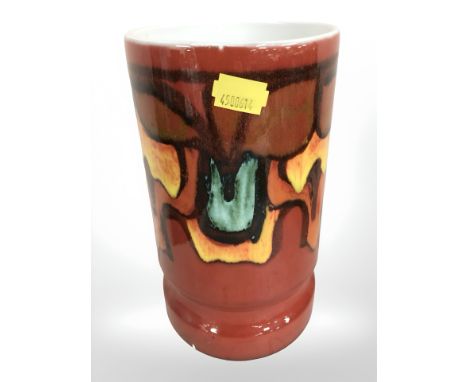 A Poole pottery vase, height 23 cm.